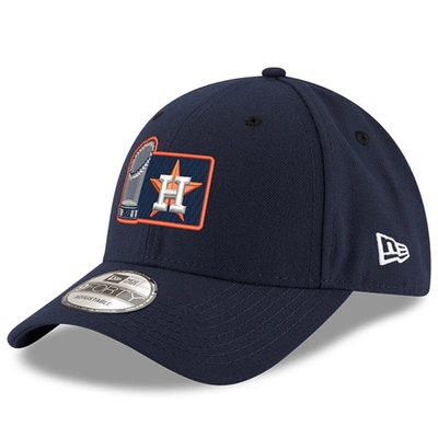 New Era Navy Houston Astros 2022 World Series Champions Trophy 9forty Adjustable Hat