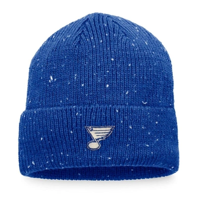 Fanatics Branded Blue St. Louis Blues Authentic Pro Rink Pinnacle Cuffed Knit Hat