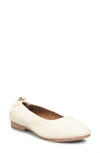 Söfft Kenni Ballet Flat In Off White