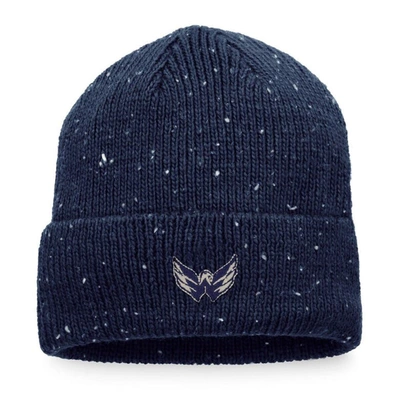 Fanatics Branded Navy Washington Capitals Authentic Pro Rink Pinnacle Cuffed Knit Hat