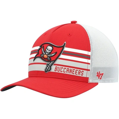 47 ' Red Tampa Bay Buccaneers Altitude Ii Mvp Trucker Snapback Hat
