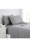 Southshore Fine Linens Premium Luxury Viscose From Bamboo Sheet Set In Steel Grey