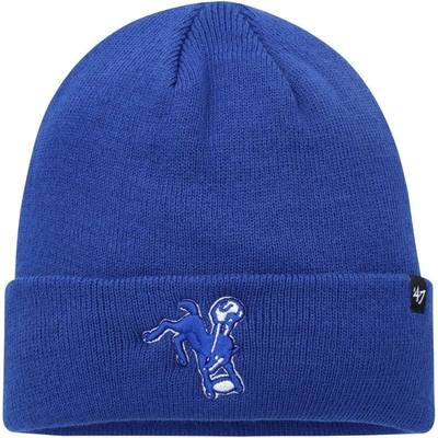 47 ' Royal Indianapolis Colts Legacy Cuffed Knit Hat