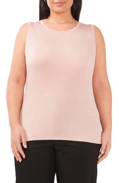 Halogen Back Keyhole Tank In Pink Adobe