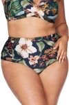 Artesands Plus Size Into The Saltu Botticelli Bikini Bottoms In Navy