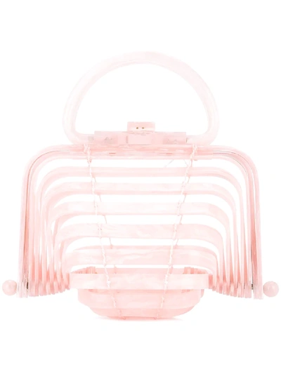 Cult Gaia The Lilleth Acrylic Handbag - Pink