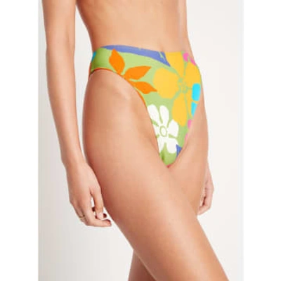 Faithfull The Brand Dylla Bikini Bottoms In Costa Rei Floral Print