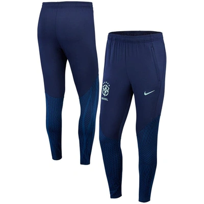 Nike Brazil Strike  Men's Dri-fit Knit Soccer Pants In Blue