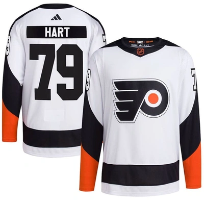 Adidas Originals Adidas Carter Hart White Philadelphia Flyers Reverse Retro 2.0 Authentic Player Jersey