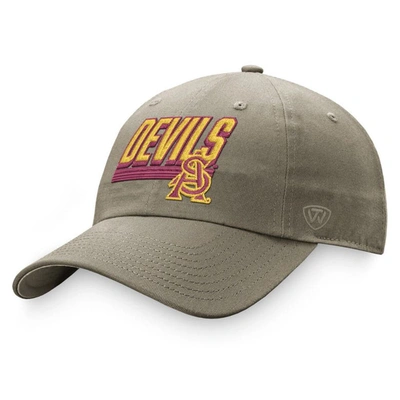 Top Of The World Khaki Arizona State Sun Devils Slice Adjustable Hat