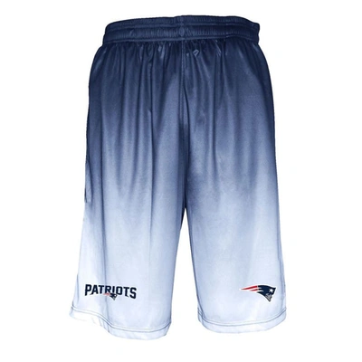Profile Men's Navy New England Patriots Big And Tall Faded Shorts