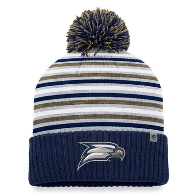 Top Of The World Navy Georgia Southern Eagles Dash Cuffed Knit Hat With Pom