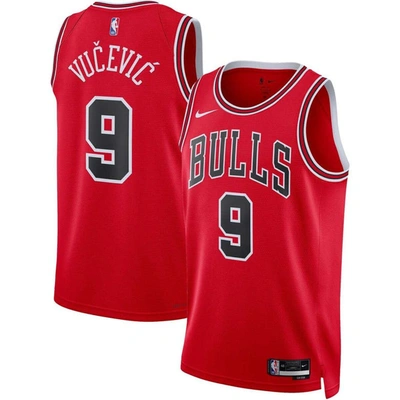 Nike Unisex  Nikola Vucevic Red Chicago Bulls Swingman Jersey