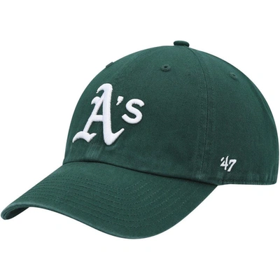 47 ' Green Oakland Athletics Clean Up Adjustable Hat