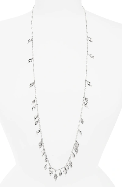 John Hardy Sterling Silver Classic Chain Wave Petal Necklace, 36