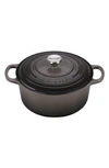 Le Creuset 3 1/2-quart Signature Round Enamel Cast Iron French/dutch Oven In Oyster