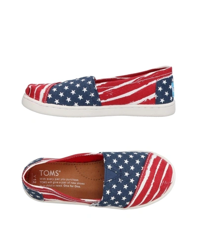 Toms Sneakers In Brick Red