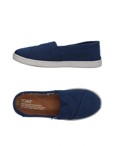 Toms Sneakers In Dark Blue