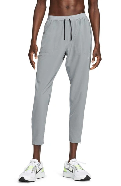 Nike Dri-fit Phenom Woven Running Pants In Grey