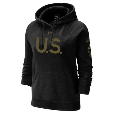 Nike Black Army Black Knights 1st Armored Division Old Ironsides Operation Torch Pullover Hoodie