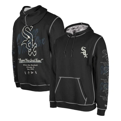 New Era Black Chicago White Sox Team Split Pullover Hoodie