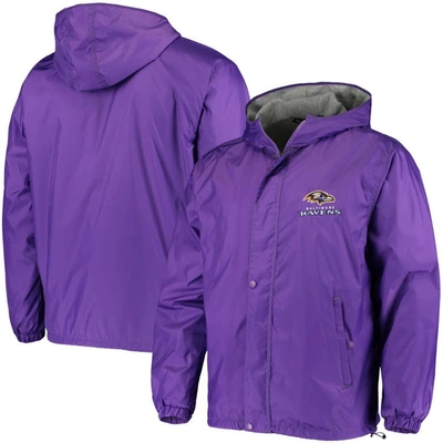 Dunbrooke Purple Baltimore Ravens Logo Legacy Stadium Full-zip Jacket
