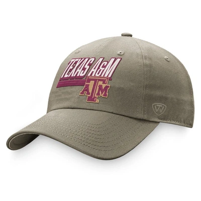 Top Of The World Men's  Khaki Texas A&m Aggies Slice Adjustable Hat