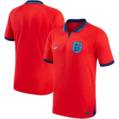 Nike England 2022/23 Stadium Away  Men's Dri-fit Soccer Jersey In Red