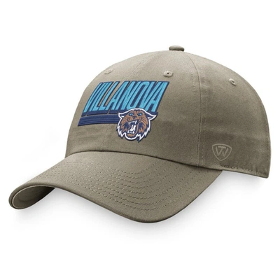 Top Of The World Khaki Villanova Wildcats Slice Adjustable Hat