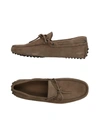 Tod's Loafers In Grey