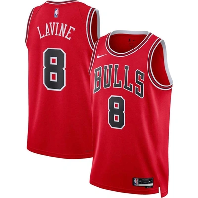 Nike Unisex  Zach Lavine Red Chicago Bulls Swingman Jersey