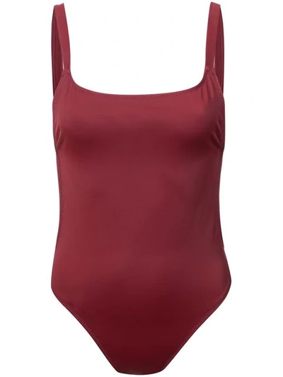 Solid & Striped Swim Team 2018 The Toni One-piece Swimsuit In Red