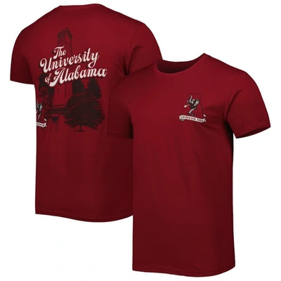 Image One Crimson Alabama Crimson Tide Vault Premium T-shirt