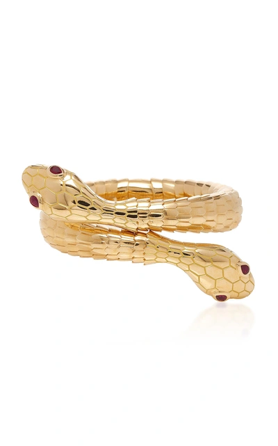 Sidney Garber Il Serpente 18k Gold Bracelet