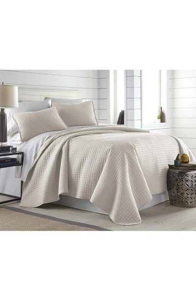 Southshore Fine Linens Vilano Springs Oversized Quilt Set In Bone