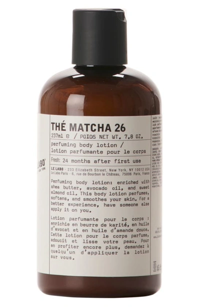 Le Labo The Matcha 26 Perfuming Body Lotion 7.8 Oz.