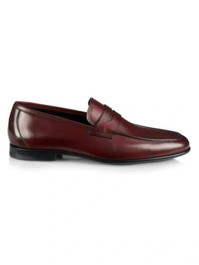 To Boot New York Men's Alexander Leather Loafers In Marrone