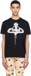 Vivienne Westwood Black Spray Orb T-shirt