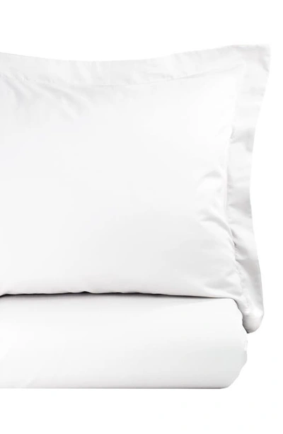 Melange Home 500 Thread Count Egyptian Cotton Duvet Set In White