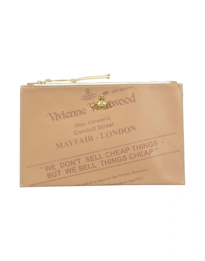 Vivienne Westwood Anglomania Handbag In Beige