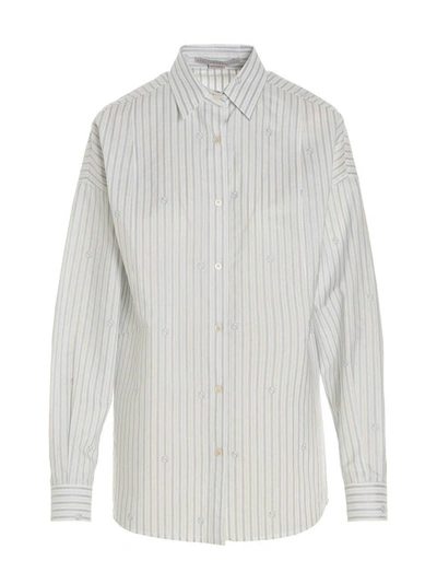 Stella Mccartney Striped Shirt In Multicolour
