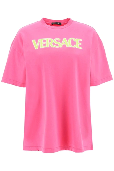 Versace Logo In Pink