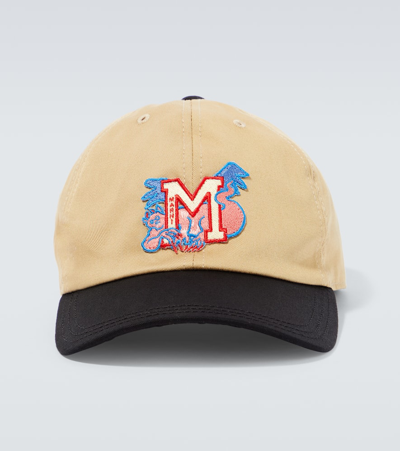 Marni Logo Embroidered Baseball Cap In 00m02