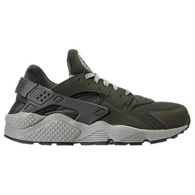 Nike Men's Air Huarache Run Running Sneakers From Finish Line In Green