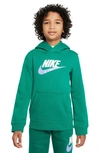 Nike Kids' Sportswear Club Fleece Hoodie In Malachite