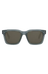 Celine Cl 40232 I 93j Square Sunglasses In Brown