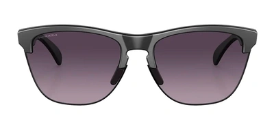 Oakley Frogskin Lite 0oo9374-43 Clubmaster Sunglasses In Grey