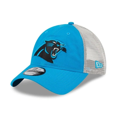 New Era Blue/natural Carolina Trouserhers Loyal 9twenty Trucker Hat