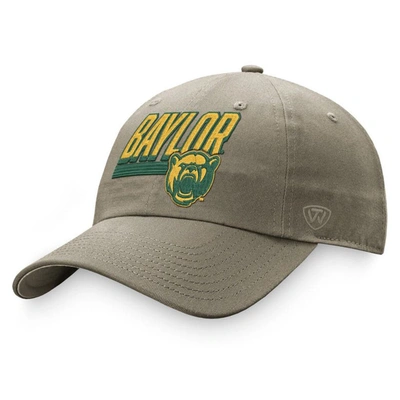 Top Of The World Khaki Baylor Bears Slice Adjustable Hat