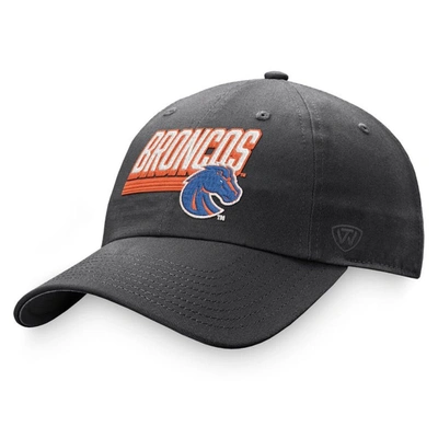 Top Of The World Charcoal Boise State Broncos Slice Adjustable Hat